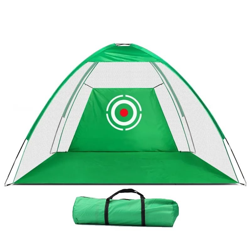 Portable Golf Practice Net 200 cm x 140 cm with Carry Bag