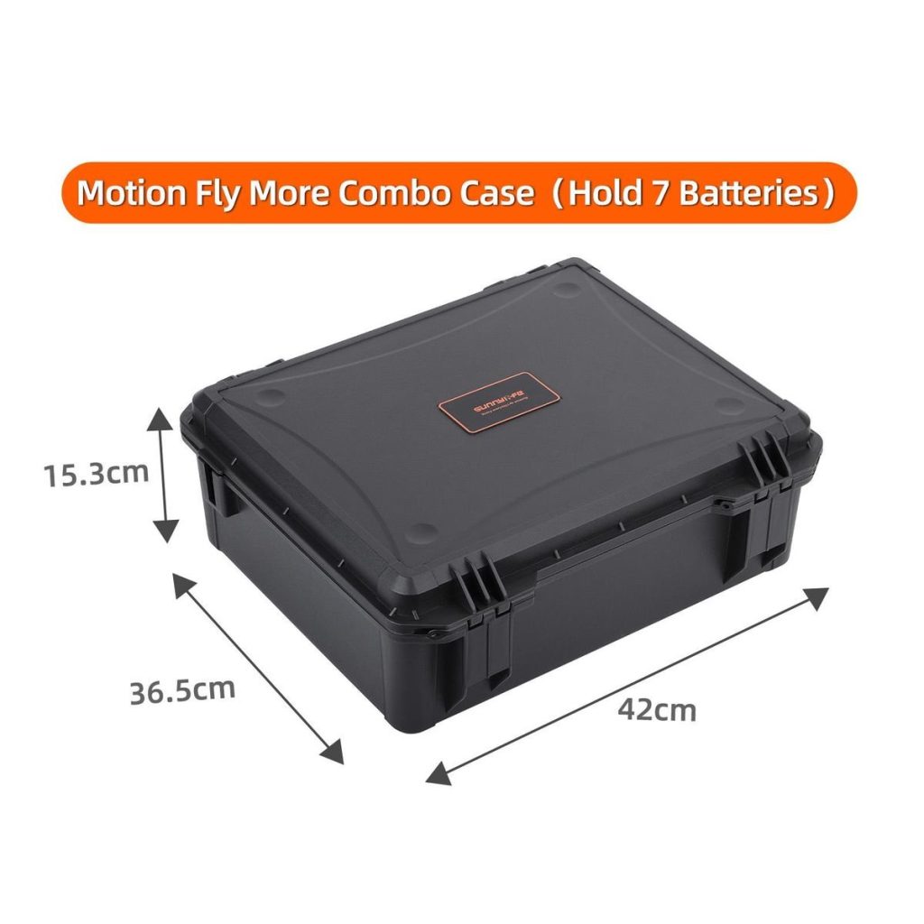 Sunnylife Waterproof ABS Hard Case for DJI NEO 2 Motion Fly More Combo