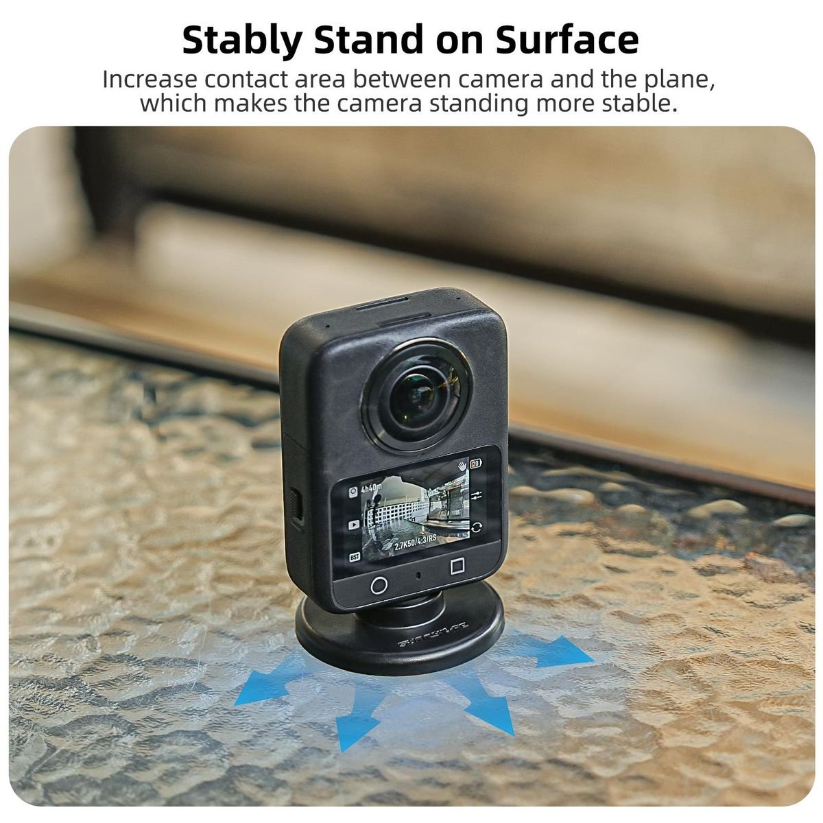 Sunnylife Quick-Release Magnetic Base compatible DJI Osmo 360 / Action 5Pro - Image 12