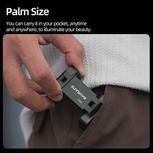 Sunnylife Adjustable Dual Fill Light for DJI Osmo Pocket 3 (Black) - Image 12