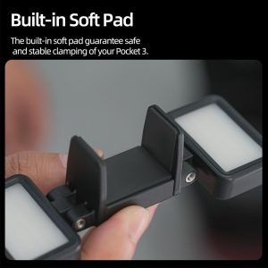 Sunnylife Adjustable Dual Fill Light for DJI Osmo Pocket 3 (Black) - Image 13