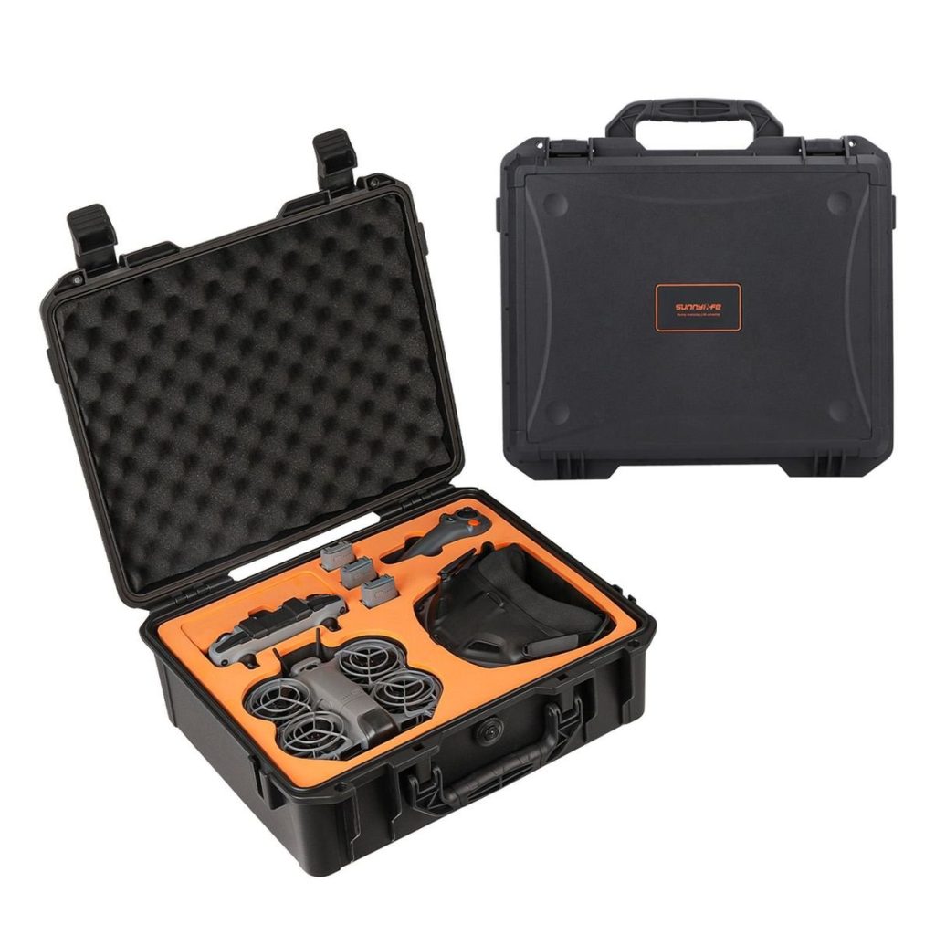 Sunnylife Waterproof ABS Hard Case for DJI NEO 2 Motion Fly More Combo