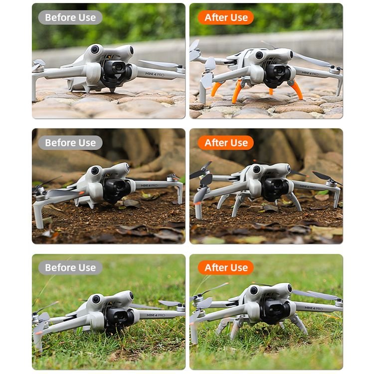 SunnyLife Spider Landing Gear for DJI Mini 4 Pro - Grey