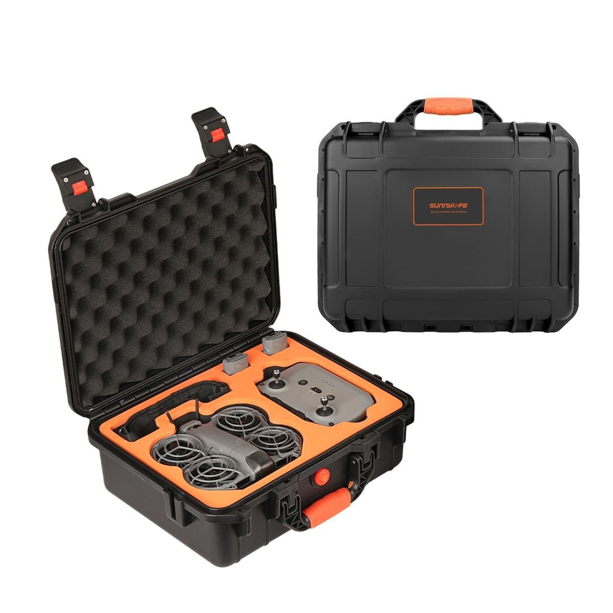 Sunnylife ABS Waterproof Hard Shell Case for DJI NEO 2 Fly More Combo - Image 2