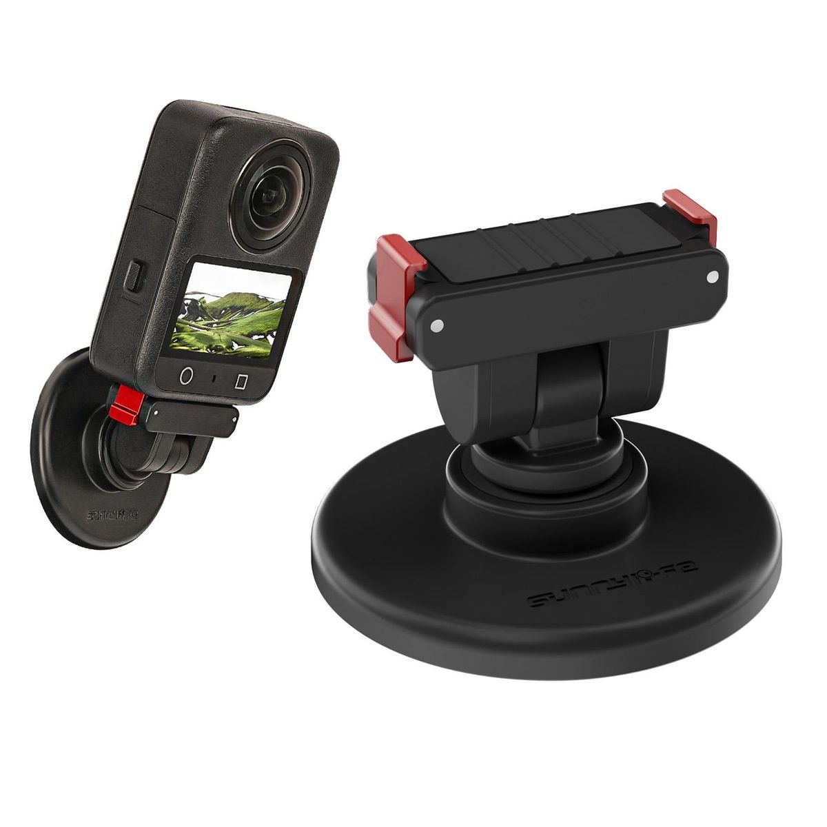 Sunnylife Quick-Release Magnetic Base compatible DJI Osmo 360 / Action 5Pro - Image 2