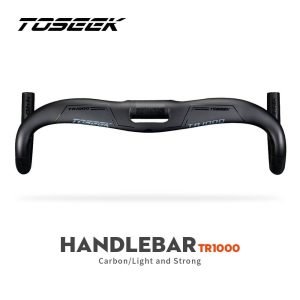 TOSEEK TR1000 Aero Carbon Road Bar - 400mm Wide - Image 2