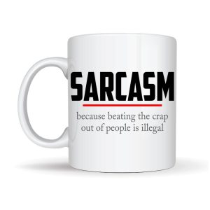 Protest Apparel - Sarcasm Mug - Image 2