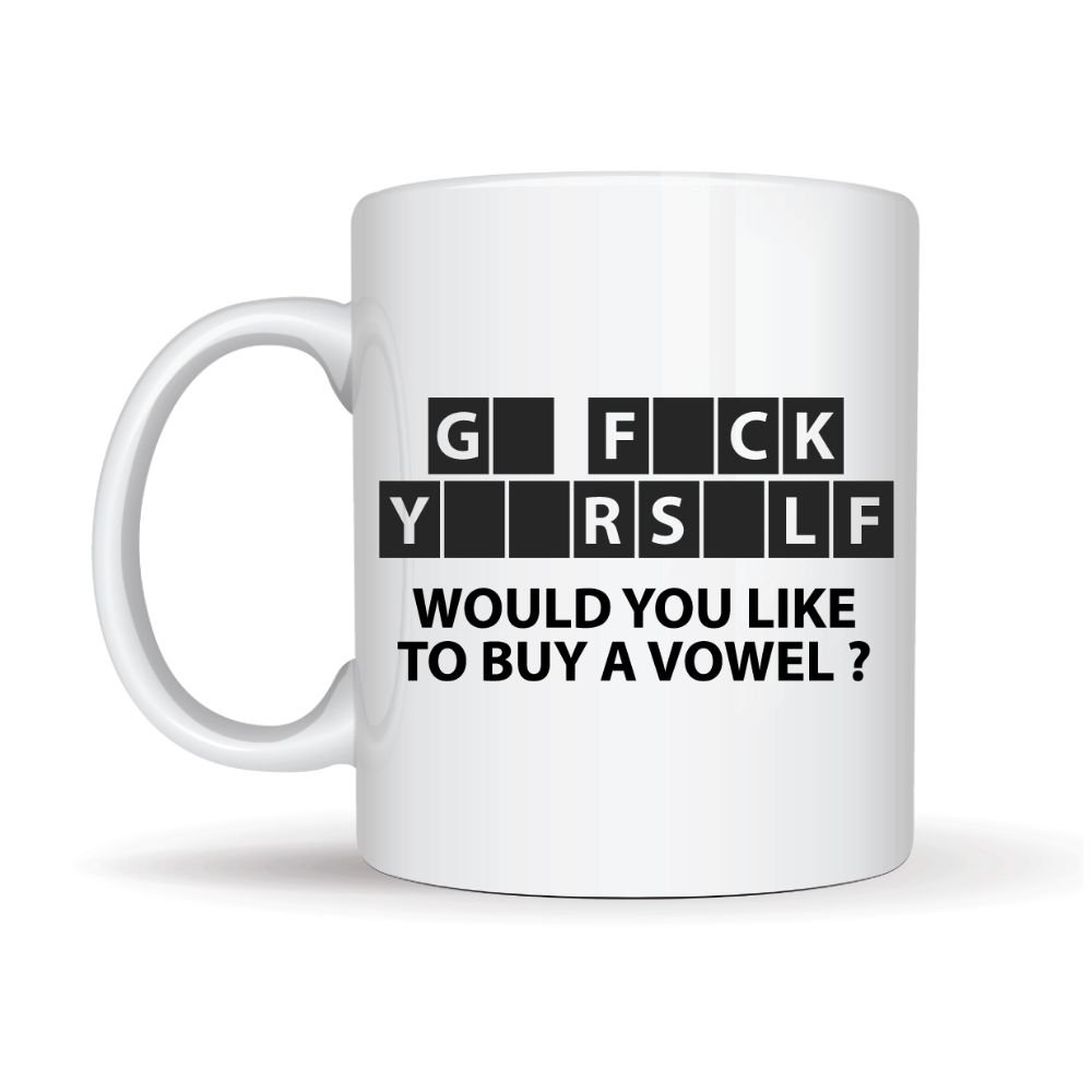 Protest Apparel - Buy A Vowel Mug