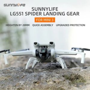 SunnyLife Spider Landing Gear for DJI Mini 3 - Grey - Image 2