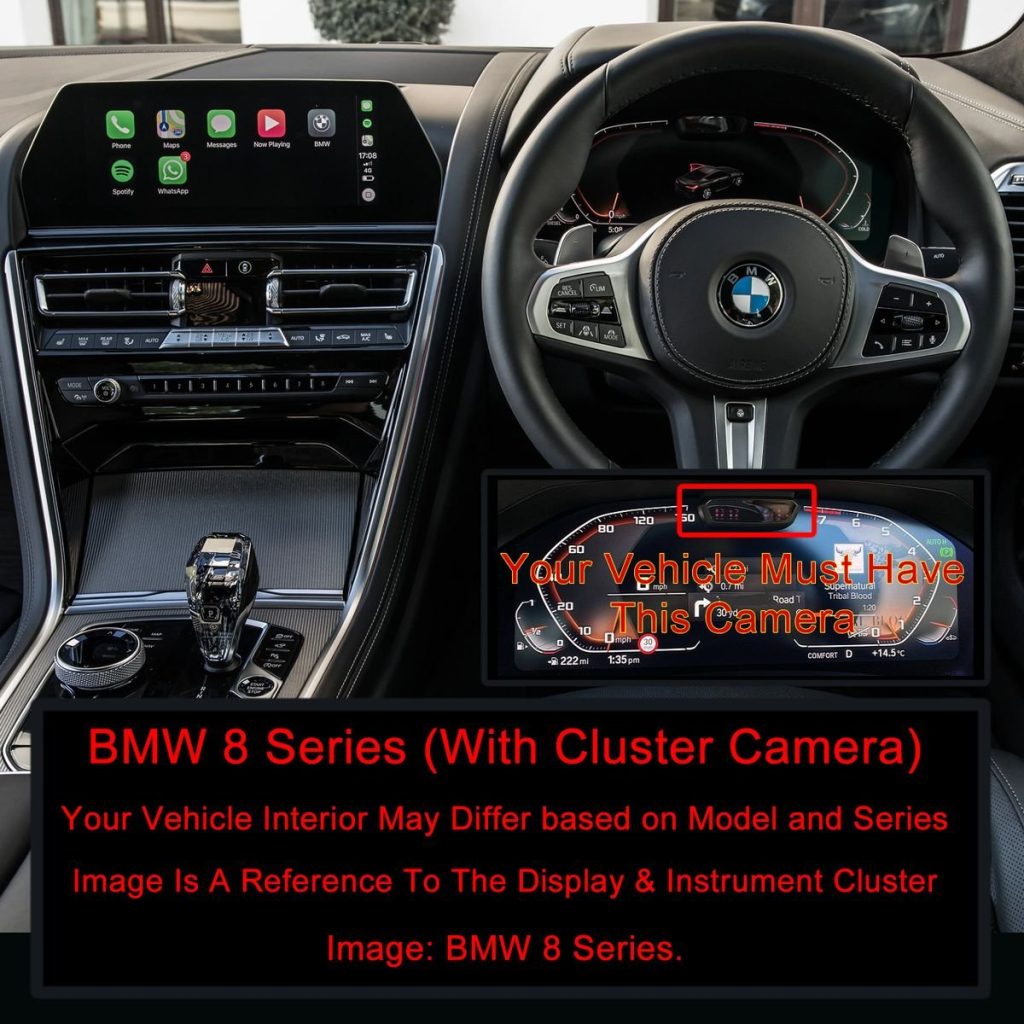 WILK Screen Protector Kit for BMW 8 Series 2020-2023 (With Cluster Camera)