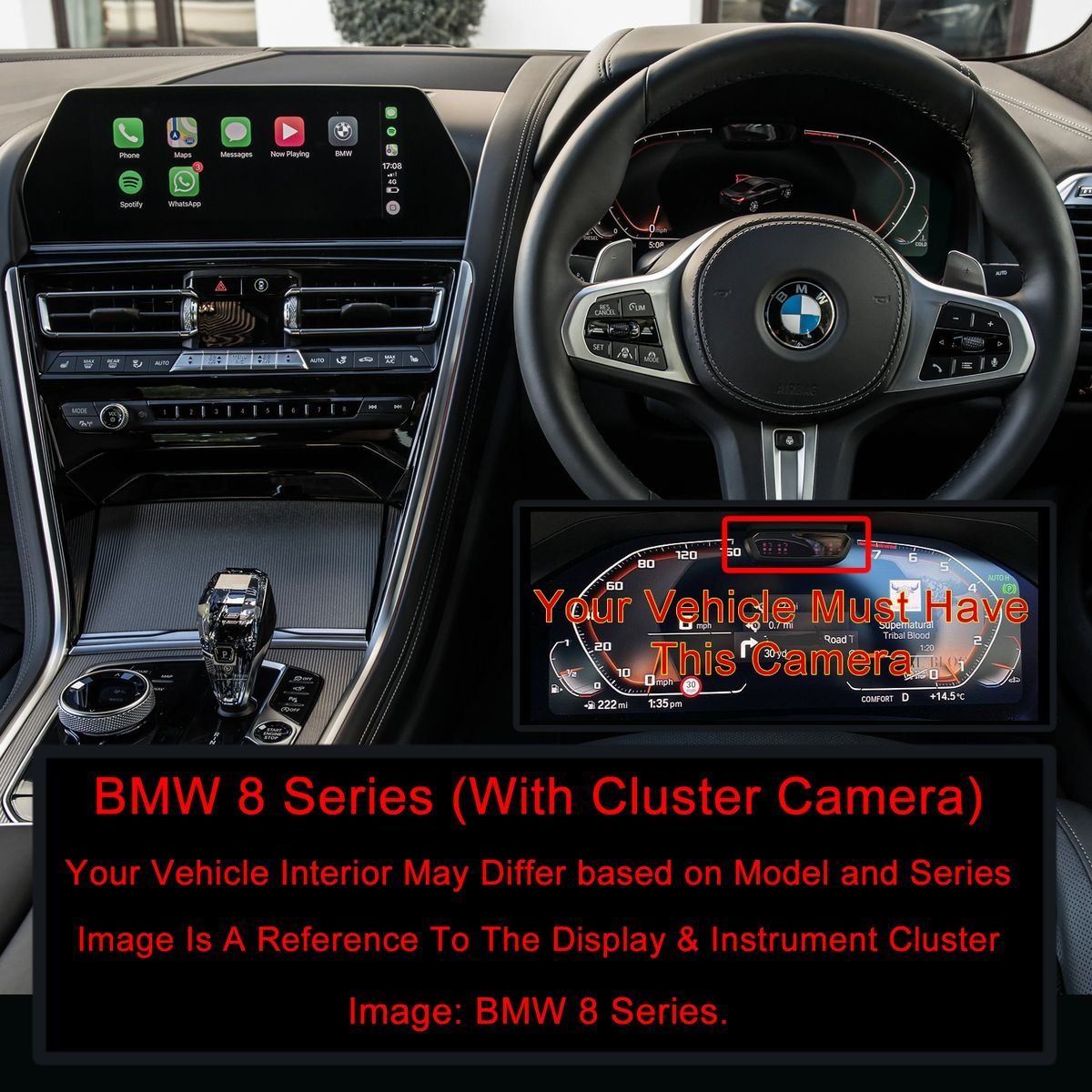 WILK Screen Protector Kit for BMW 8 Series 2020-2023 (With Cluster Camera) - Image 2