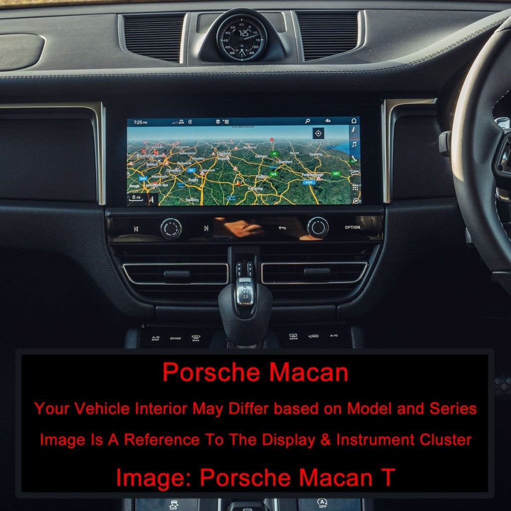 WILK Tempered Glass Screen Protector for Porsche Macan (2019 Onwards)