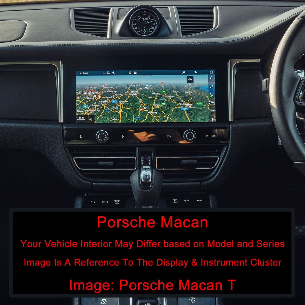 WILK Tempered Glass Screen Protector for Porsche Macan (2019 Onwards) - Image 2