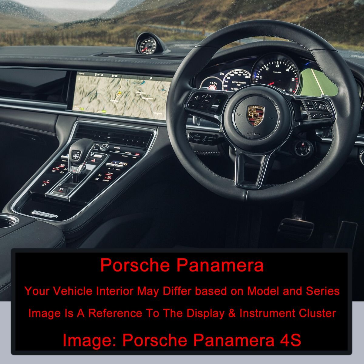 WILK Tempered Glass Screen Protector for Porsche Panamera (2017 Onwards) - Image 2