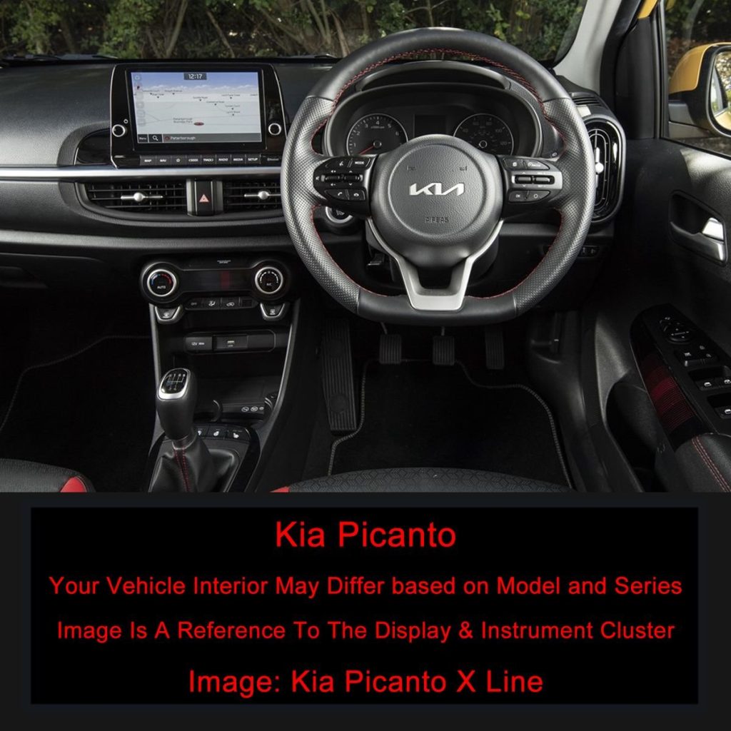 WILK Tempered Glass Screen Protector for KIA Picanto (2021 Onwards)
