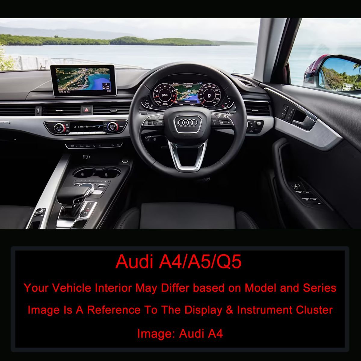 WILK Tempered Glass Screen Protector Kit for Audi A4/A5/Q5 - Image 2
