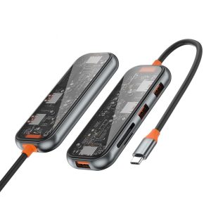 WiWU Cyber Series 5 in 1 USB Type-C Hub - Image 2