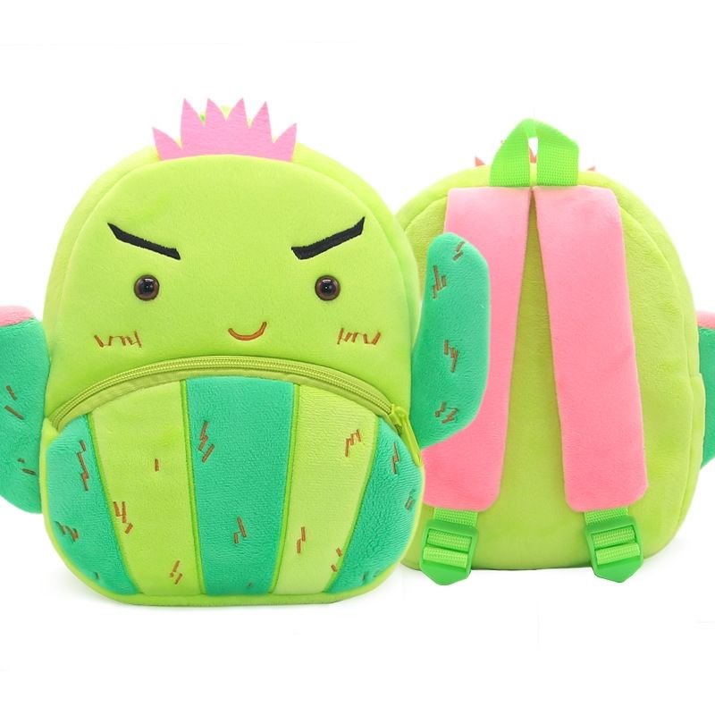 Plush Toddlers Backpack (Angry Melon)