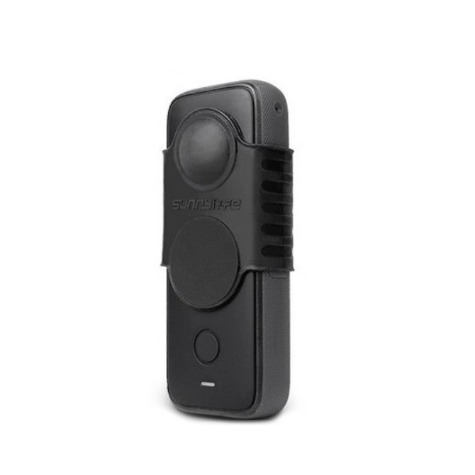 SunnyLife Silicone Lens & Screen Cover for Insta360 ONE X2 - Black