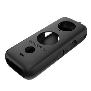 SunnyLife Silicone Cover with Lanyard for Insta360 ONE X2 - Black - Image 2