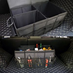 66L Waterproof Foldable Non-Slip Car Boot Organiser - Image 2