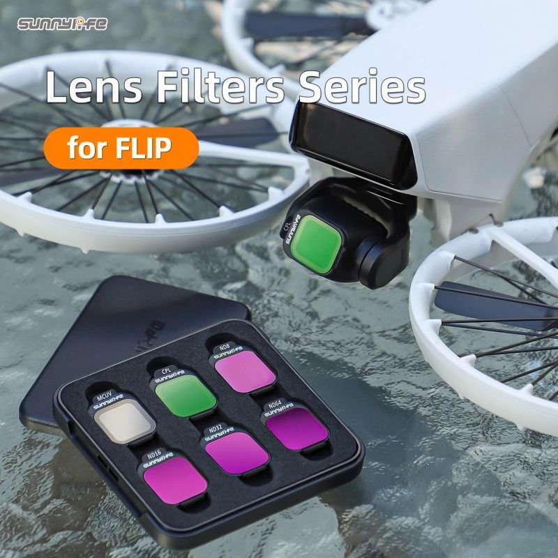 SunnyLife 6-Piece ND Filter Set for DJI Flip Drone