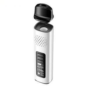 Anlerr HerbPod SILVER - Mini Dry Herb Vaporizer with OLED Display - Image 2