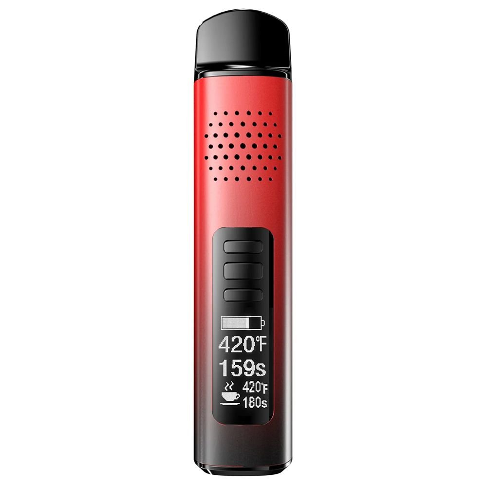 Anlerr HerbPod RED - Mini Dry Herb Vaporizer with OLED Display