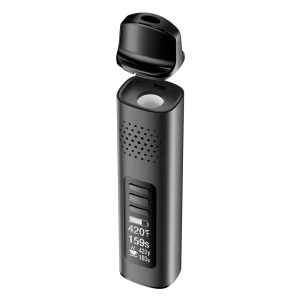Anlerr HerbPod BLACK - Mini Dry Herb Vaporizer with OLED Display - Image 2