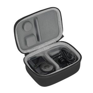 Sunnylife Hardshell Case Compatible With Osmo Action 6/5 Pro /4 /3 (Black) - Image 2