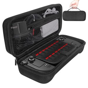 EVA Hard Case for Steam Deck with SD Card Slots & Screen Protection - Image 2