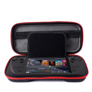 EVA Hard Case for Steam Deck (Black & Red) - Image 2