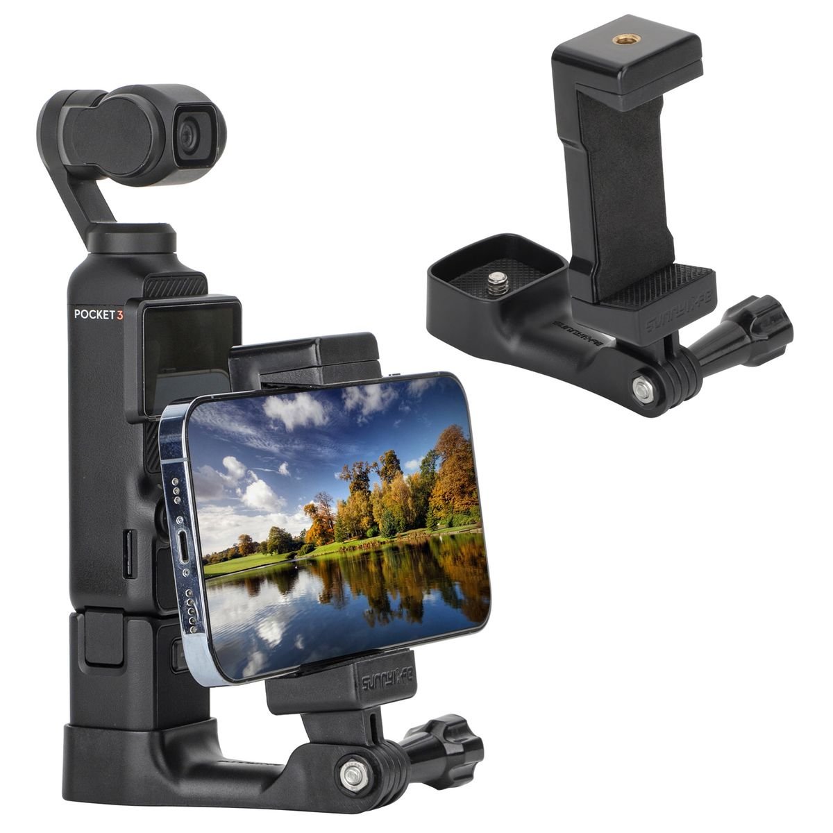 SunnyLife Front Phone Mount For DJI Osmo Pocket 3 - Image 2