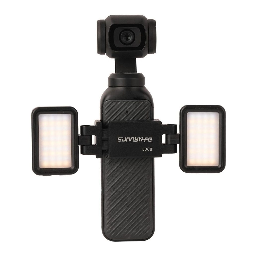 Sunnylife Adjustable Dual Fill Light for DJI Osmo Pocket 3 (Black)