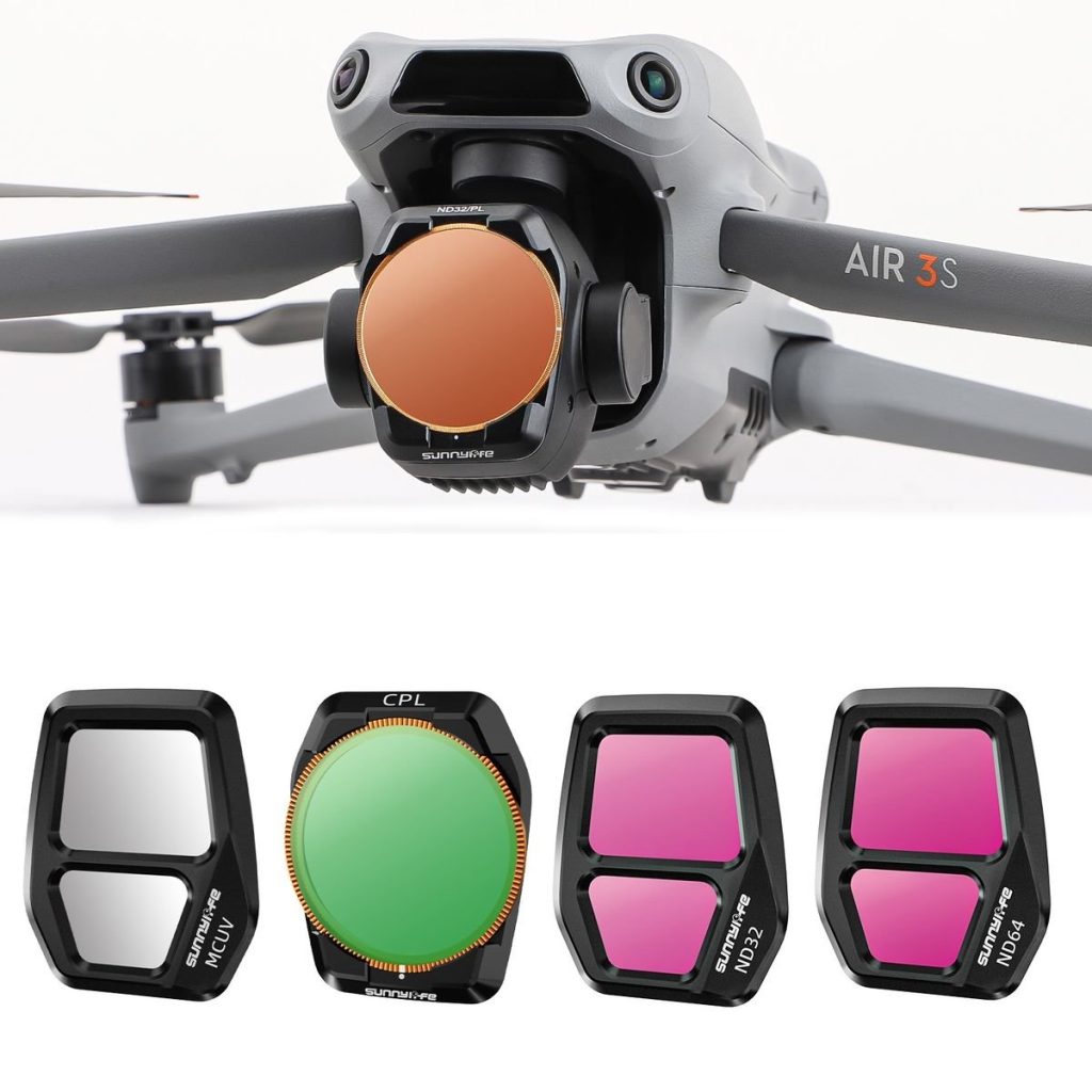 4pc SunnyLife ND Filter Set for DJI Mavic Air 3S