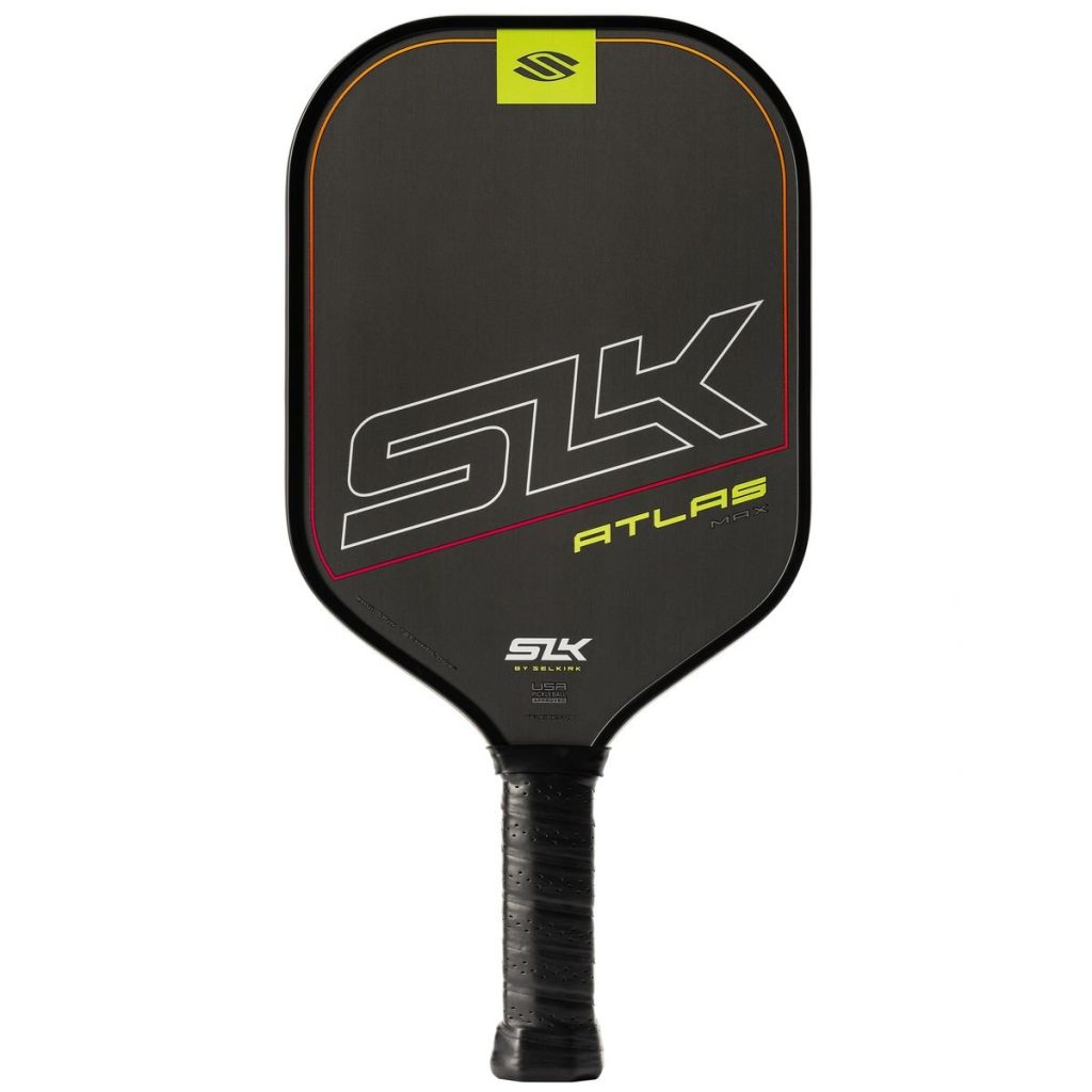 SLK Atlas Max Raw Carbon Pickleball Bundle by Selkirk