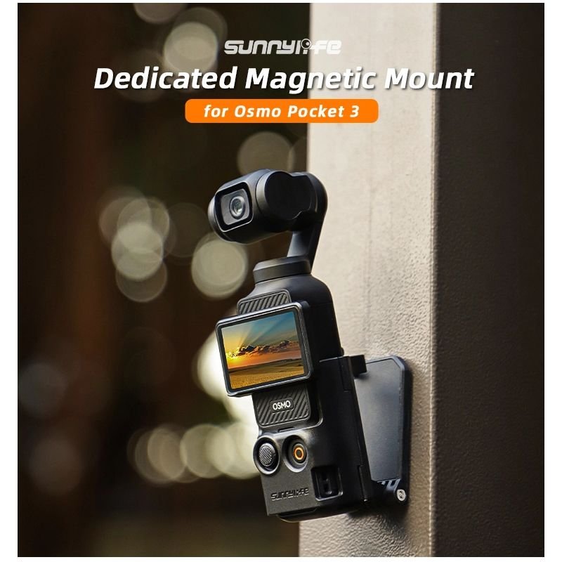 Sunnylife Multifunctional Magnetic Mount compatible DJI Osmo Pocket 3