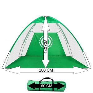 Portable Golf Practice Net 200 cm x 140 cm with Carry Bag - Image 2