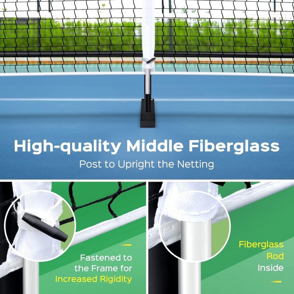 Niupipo - Portable Pickleball Net with Carry Bag