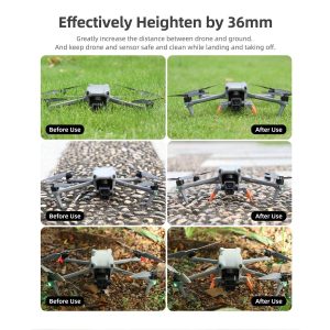 SunnyLife Spider Landing Gear for DJI Air 3 - Grey - Image 3