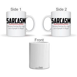 Protest Apparel - Sarcasm Mug - Image 3