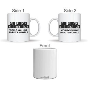 Protest Apparel - Buy A Vowel Mug - Image 3