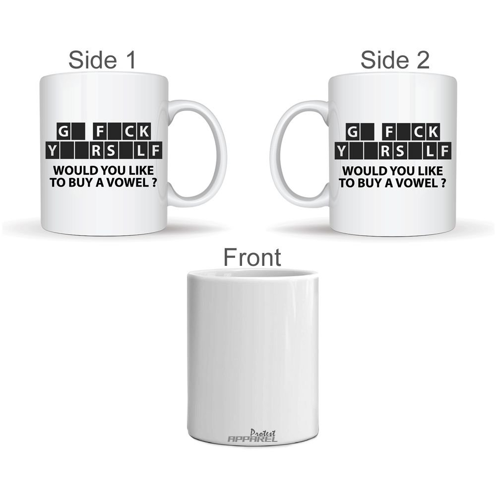 Protest Apparel - Buy A Vowel Mug
