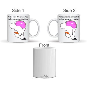 Protest Apparel - Brain Connected Mug - Image 3