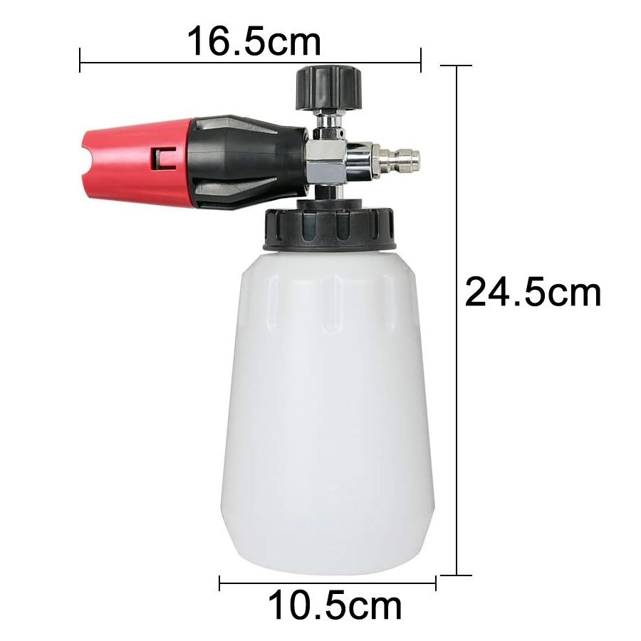High-Pressure Washer Spray Gun + Foam Cannon Kit for Kärcher - 5 Nozzles