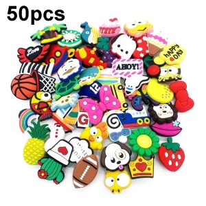 50 Pieces Shoe Charms - Type B - Image 3