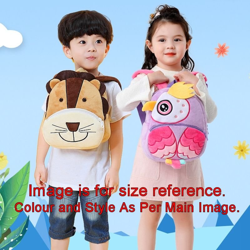 Plush Toddlers Backpack (Angry Melon)