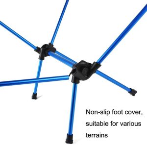 Feather-Light Camping Chair (Aircraft Grade Anodized Aluminum Frame) Blue - Image 3