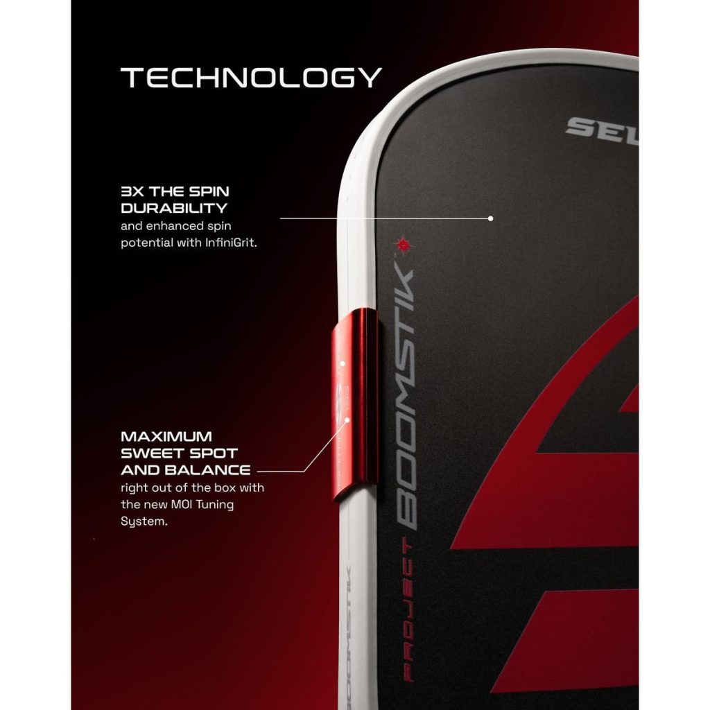 Selkirk LABS Project Boomstik Pickleball Paddle - Elongated