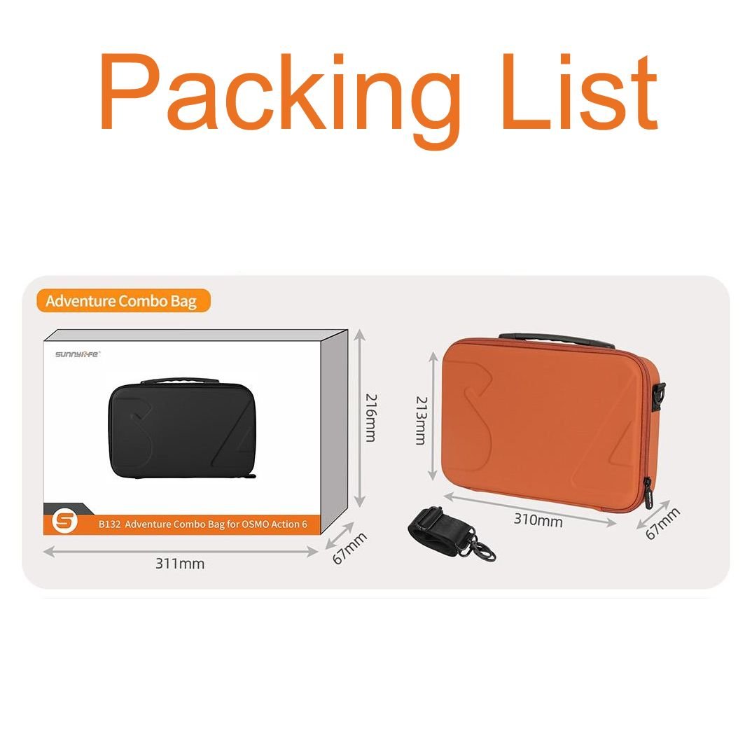 Sunnylife Adventure Hardshell Case Compatible With Osmo Action 6/5 Pro/4/3 - Image 3